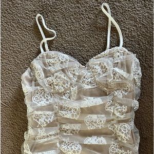 Sexy Spaghetti Tank. Dressy. Size L.